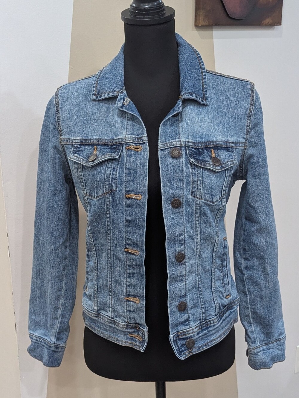 Old Navy Classic Blue Denim Jacket - Women's Size XS